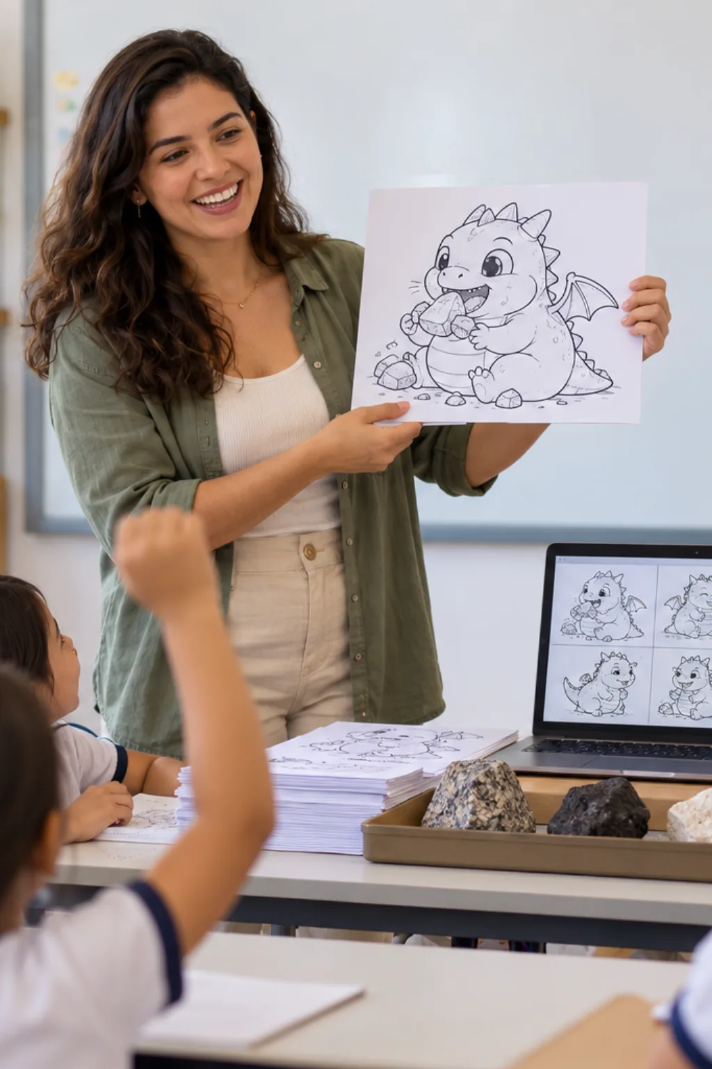 desenhos do Batatão de Como Treinar Seu Dragão para colorir — exemplo criado na Desenhos pra Colorir