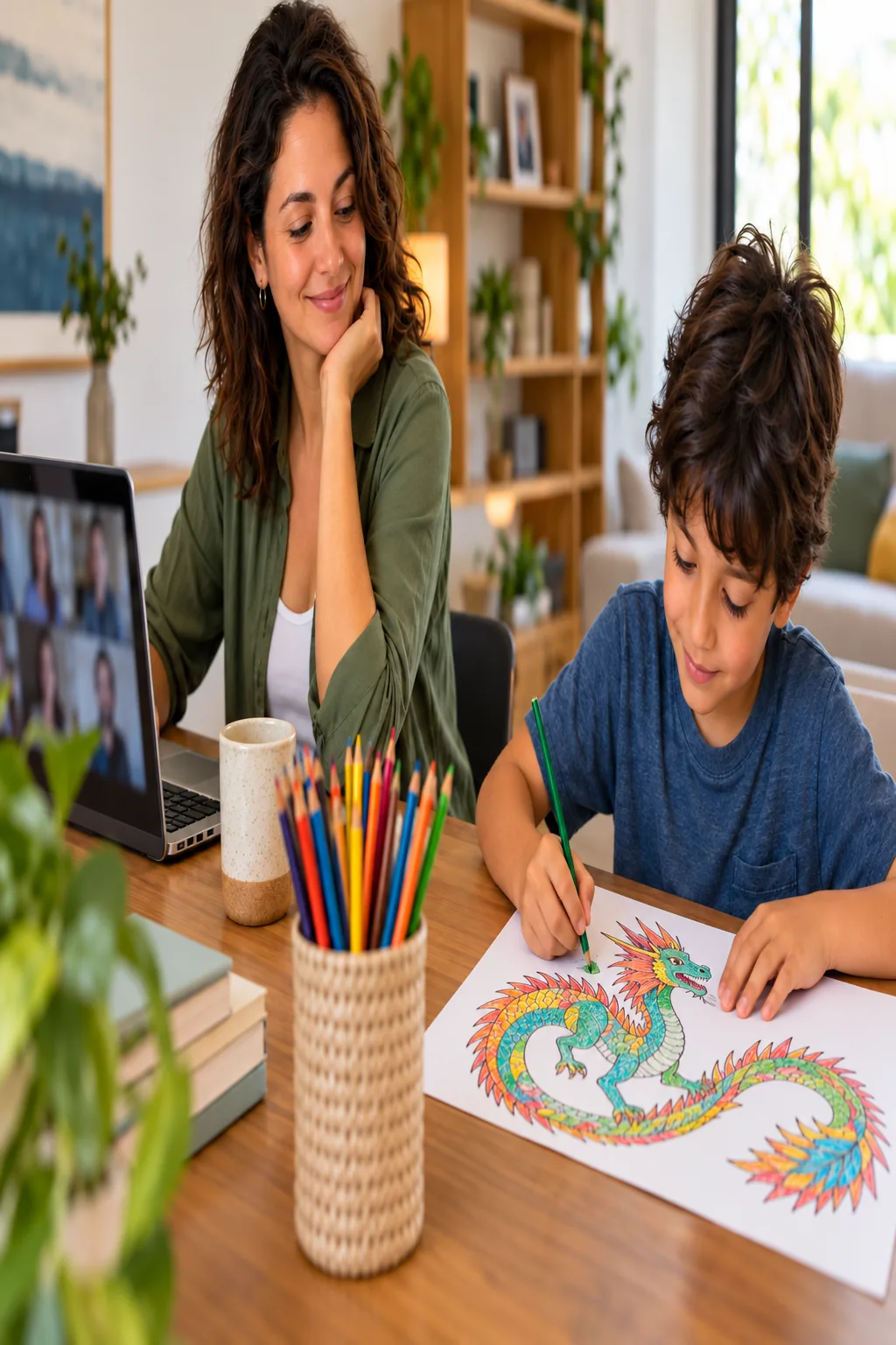 desenhos do dragão Canção da Morte para colorir — exemplo criado na Desenhos pra Colorir