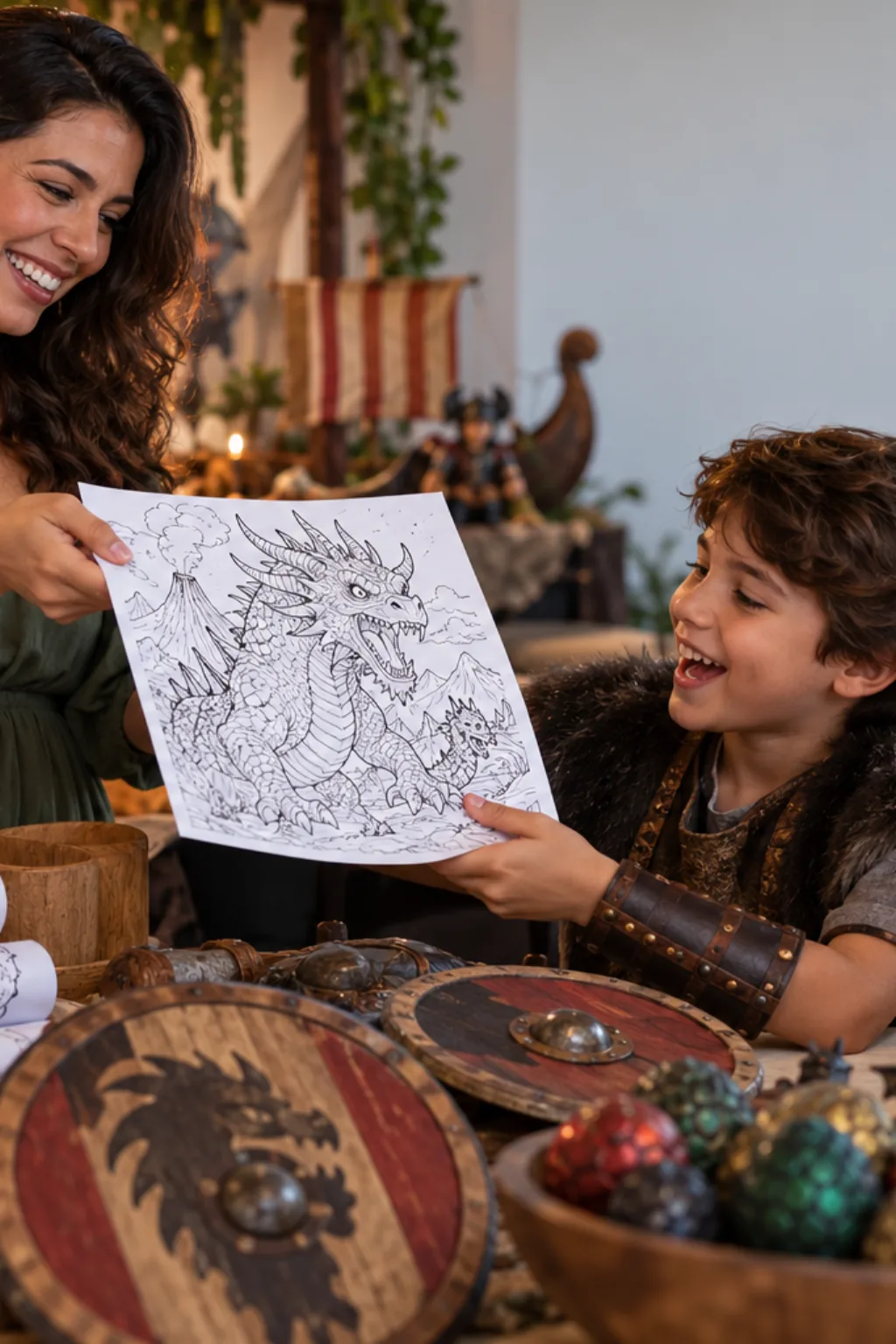 desenhos da Morte Rubra para colorir — exemplo criado na Desenhos pra Colorir