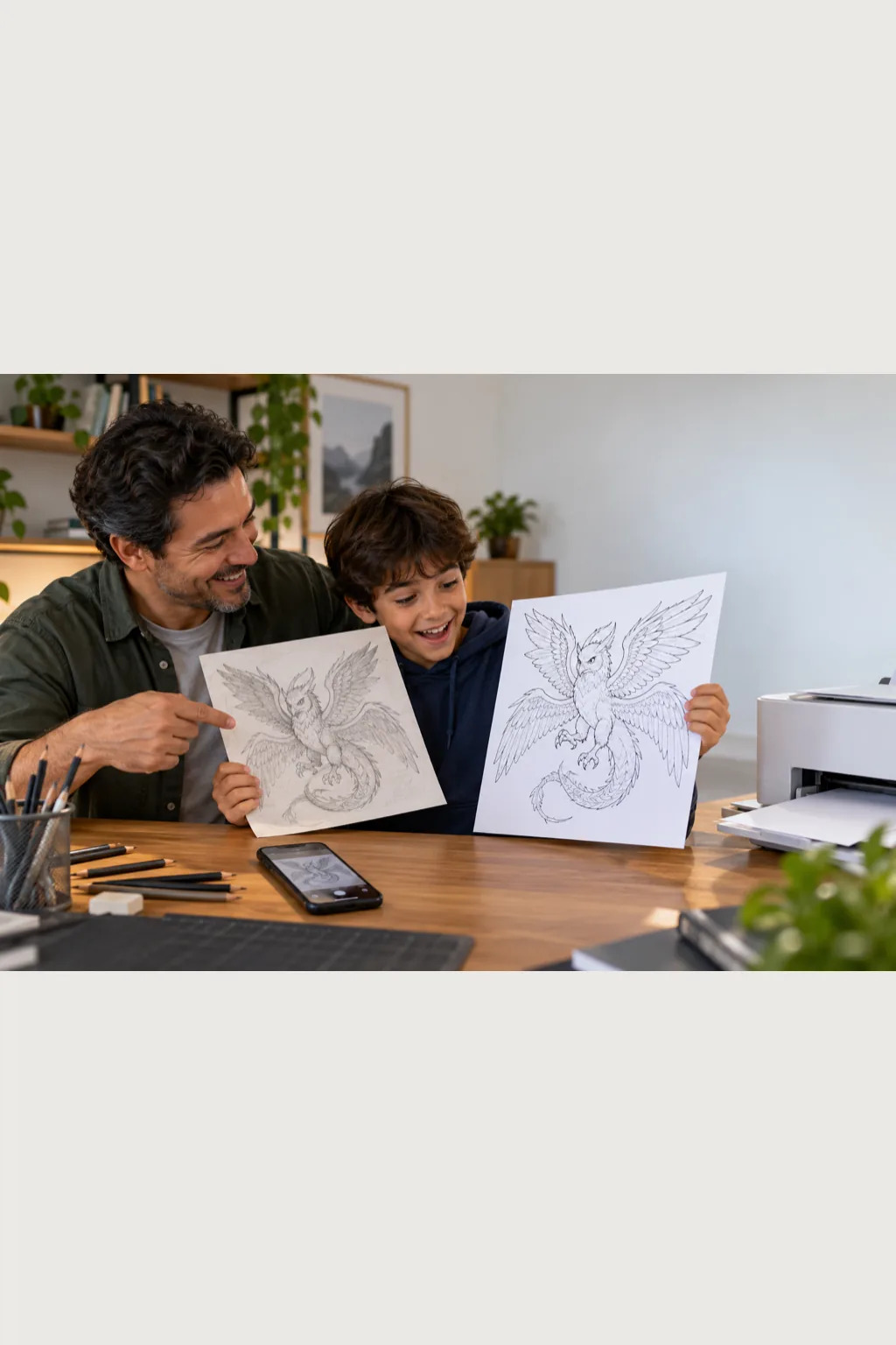 desenhos do Pula Nuvem para colorir — exemplo criado na Desenhos pra Colorir
