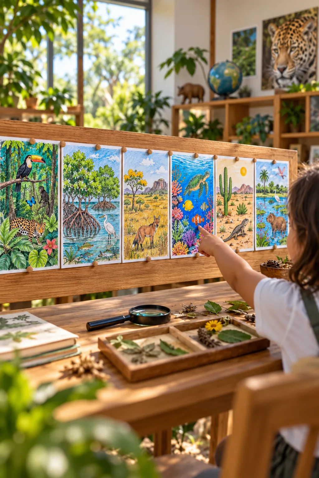 Desenhos de Ecossistemas para Colorir - Depois