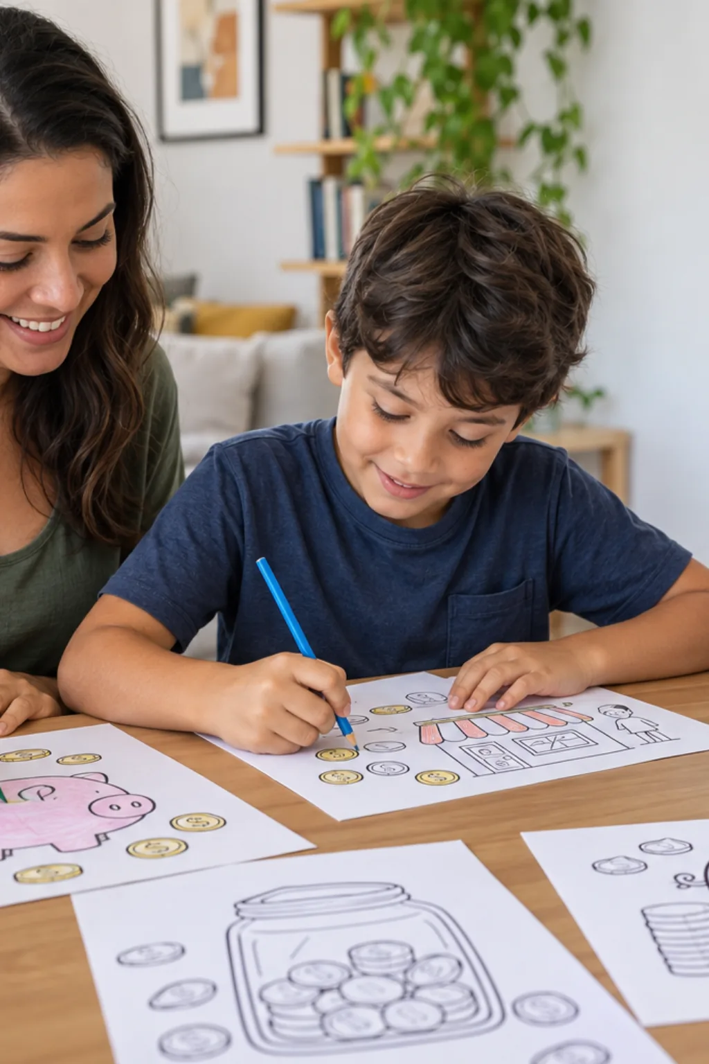 desenhos para colorir — exemplo criado na Desenhos pra Colorir