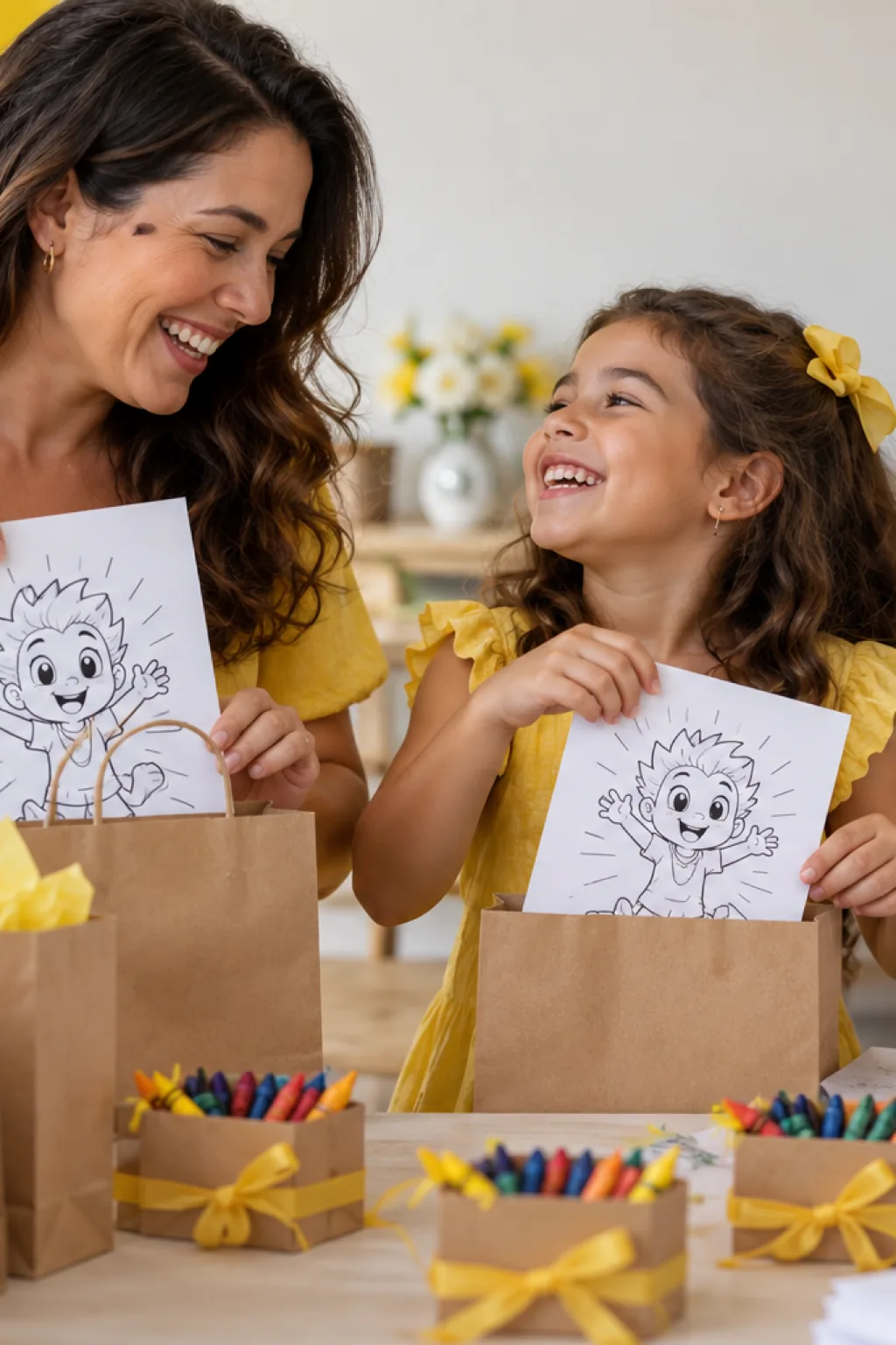 desenhos da Alegria de Divertida Mente para colorir — exemplo criado na Desenhos pra Colorir