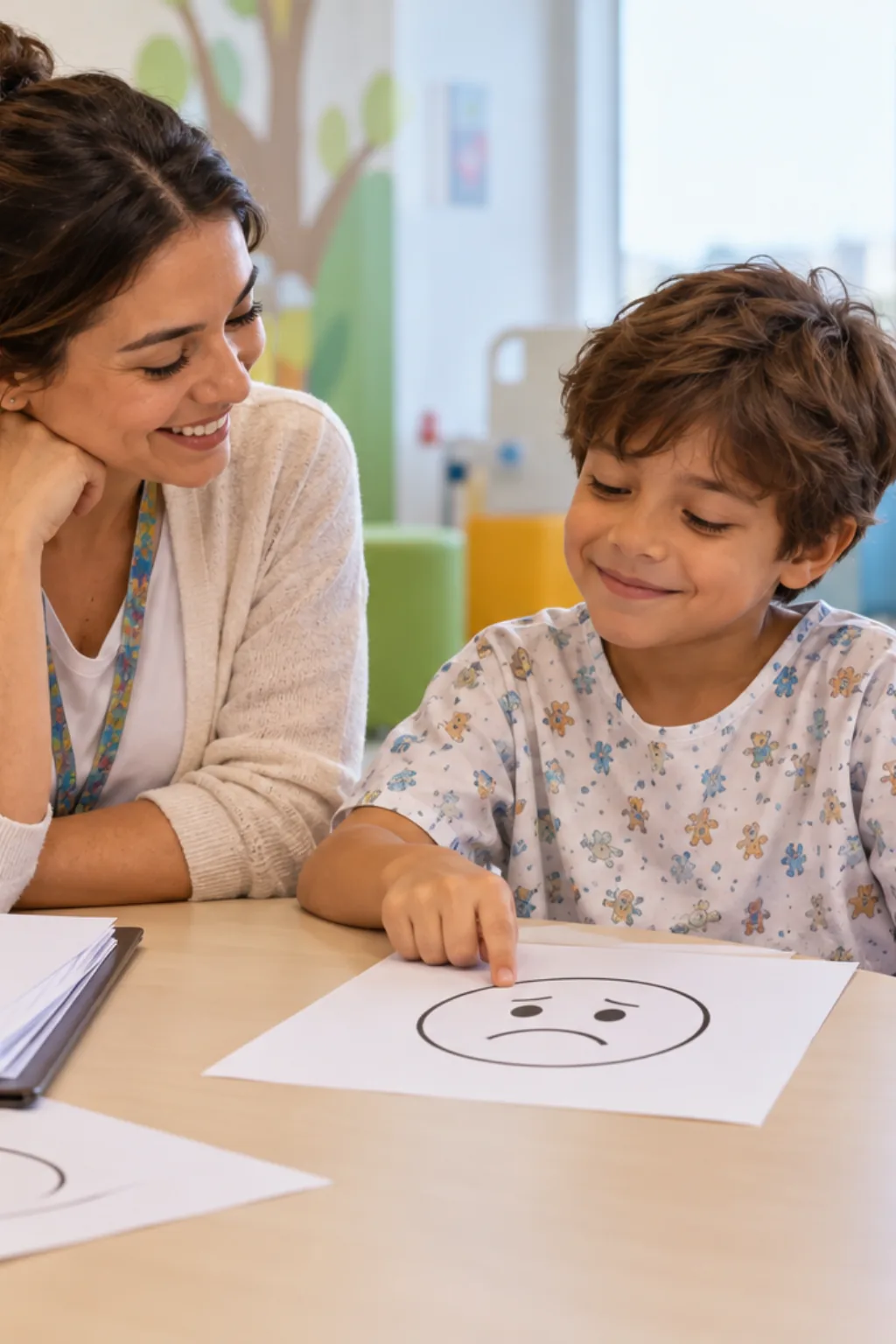 desenhos de emoji triste para colorir — exemplo criado na Desenhos pra Colorir