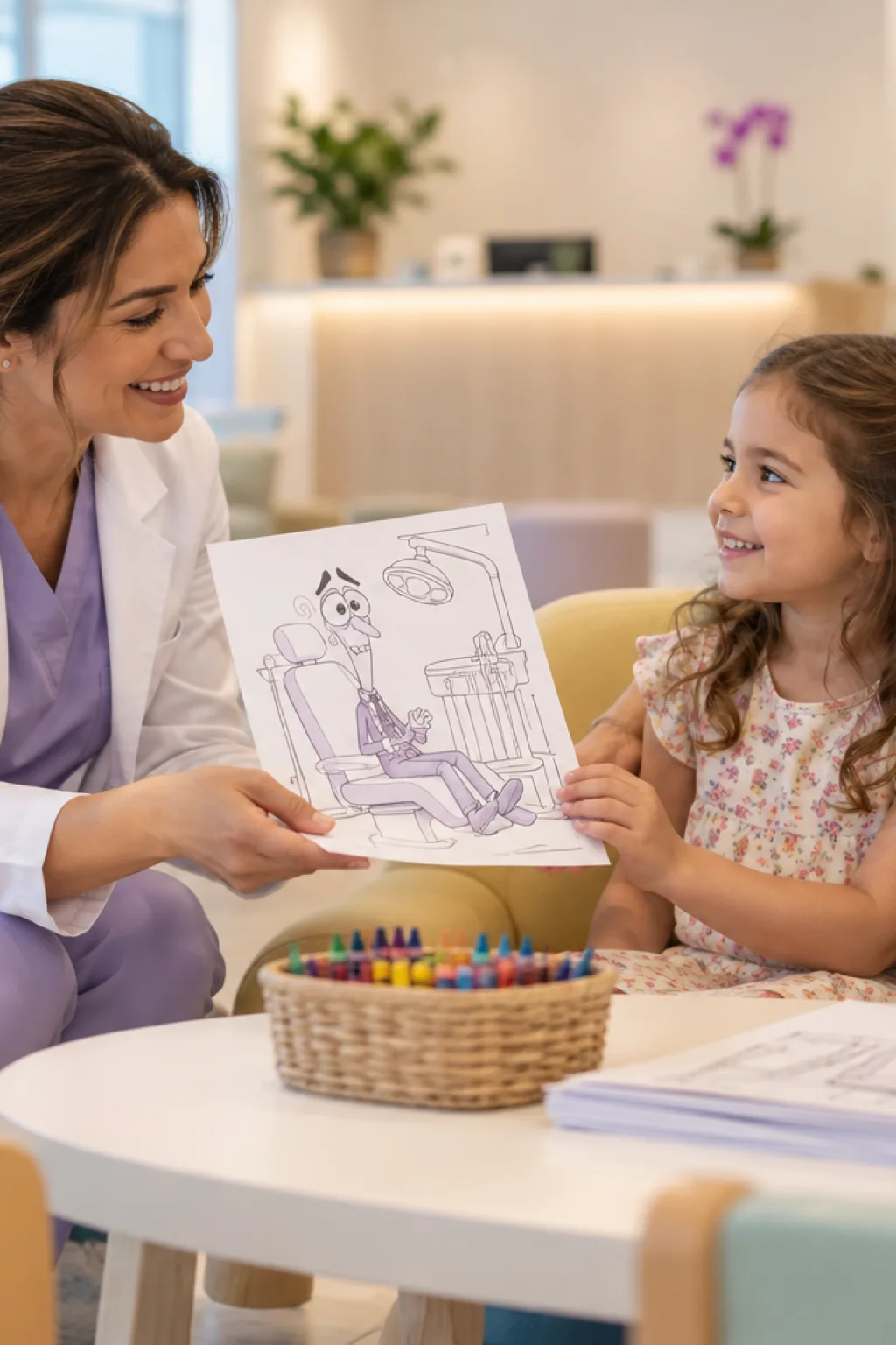 desenhos do Medo de Divertida Mente para colorir — exemplo criado na Desenhos pra Colorir