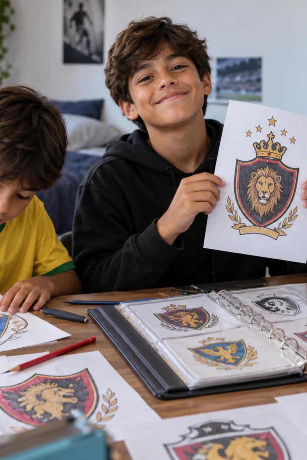 desenhos para colorir — exemplo criado na Desenhos pra Colorir
