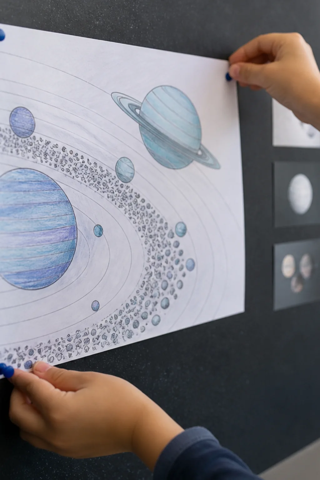 desenhos do cinturão de Kuiper para colorir - 2