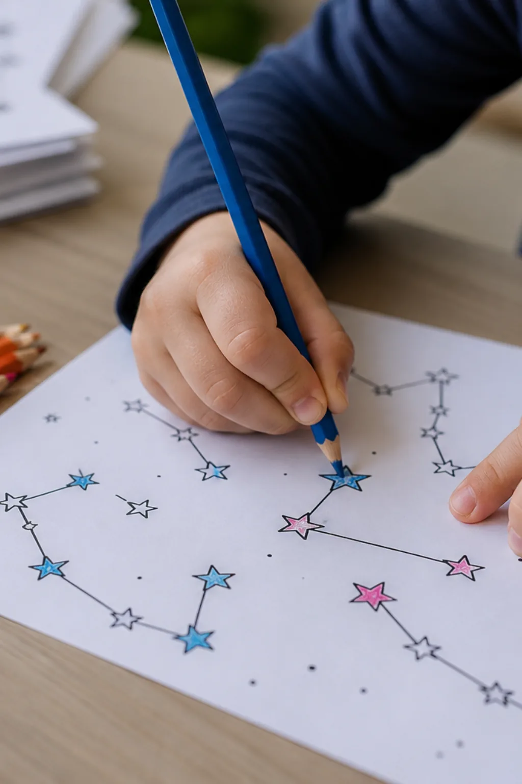 desenhos de constelações para colorir - 2