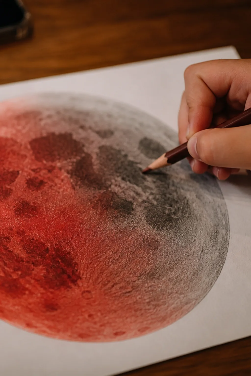 desenhos de eclipse lunar para colorir - 2