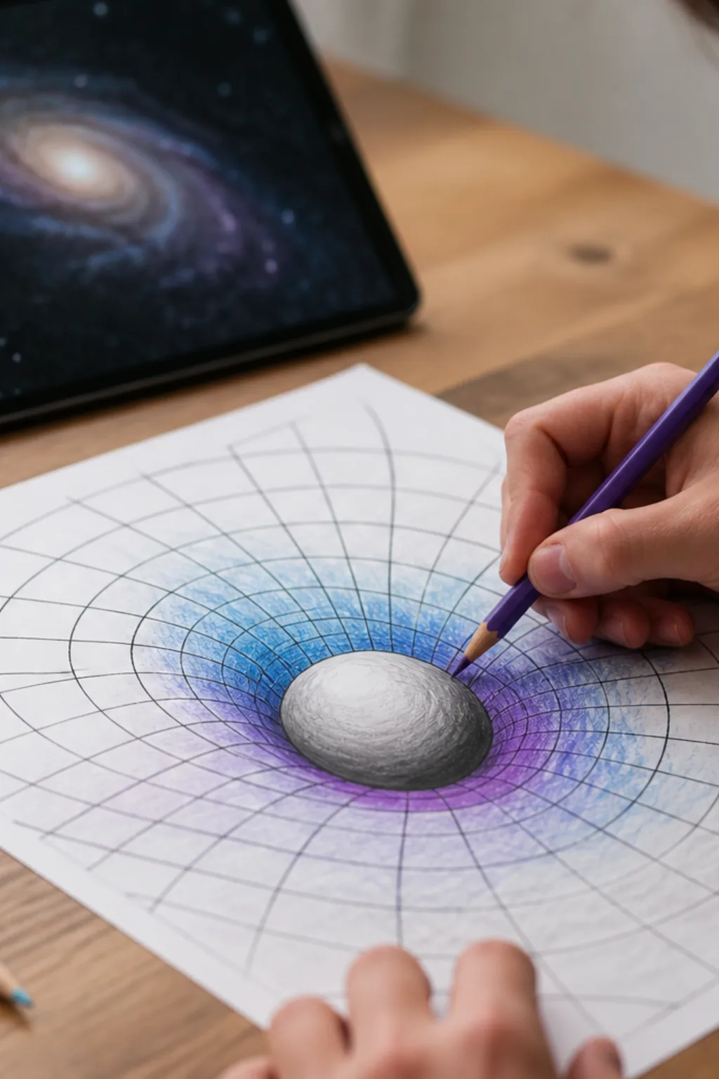 desenhos do espaço-tempo para colorir - 2