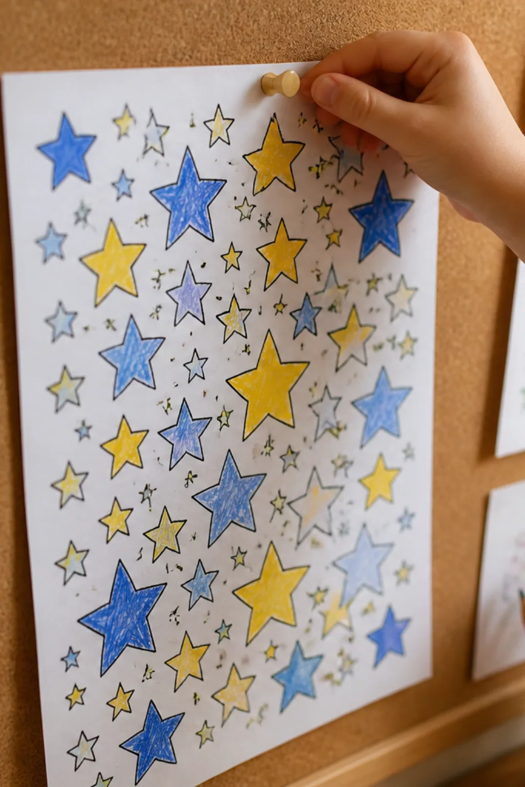 desenhos de estrelas para colorir - 2