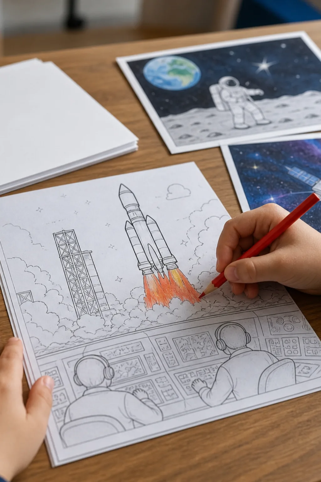 desenho da NASA para colorir - 2