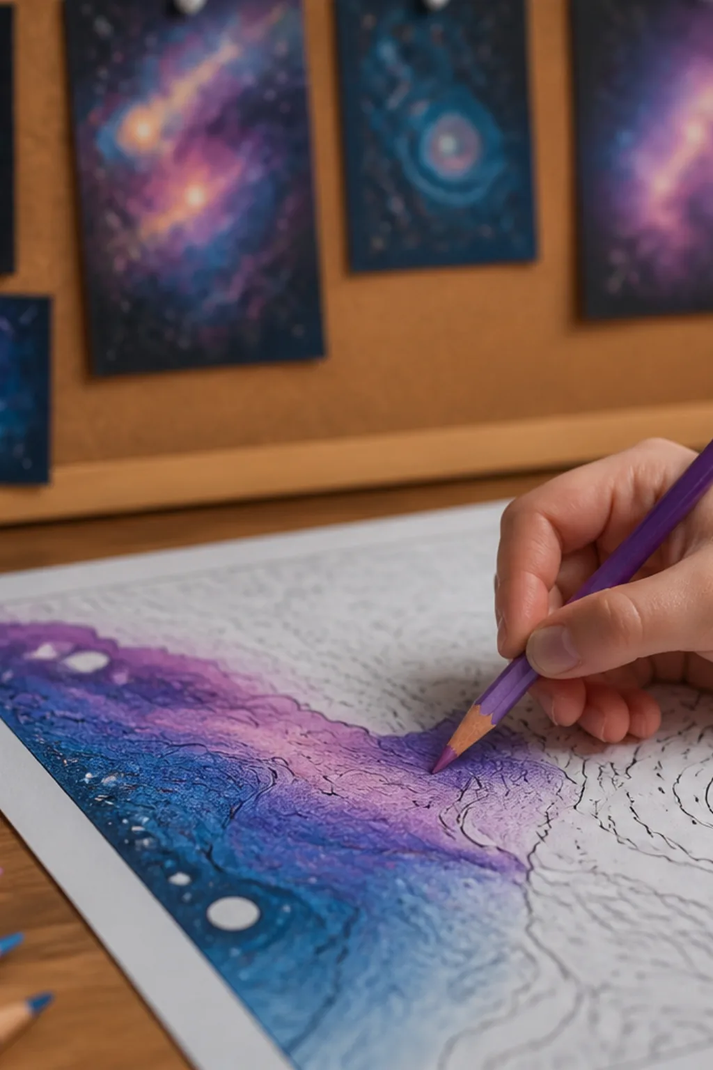 desenhos de nebulosa para colorir - 2