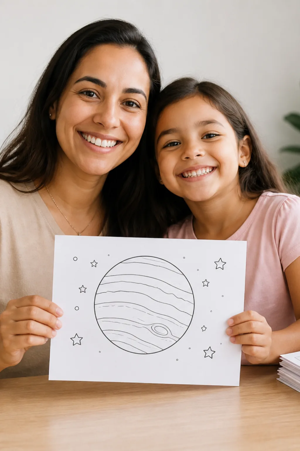 desenhos de netuno para colorir - 1