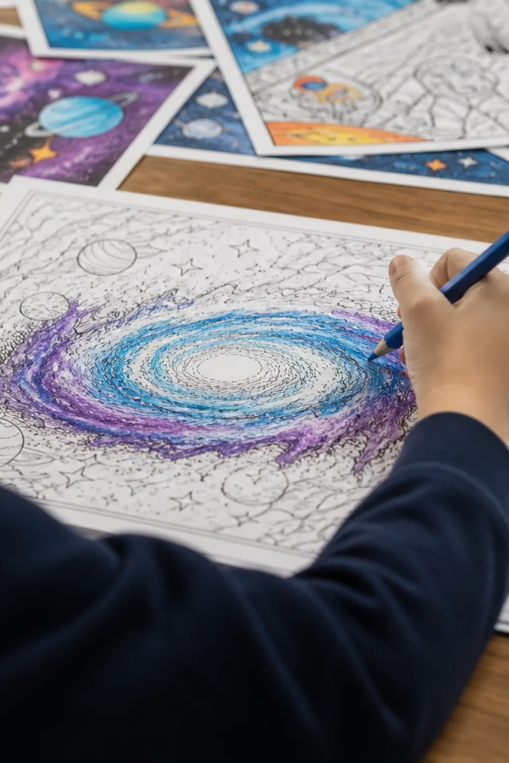 desenhos do universo para colorir - 2