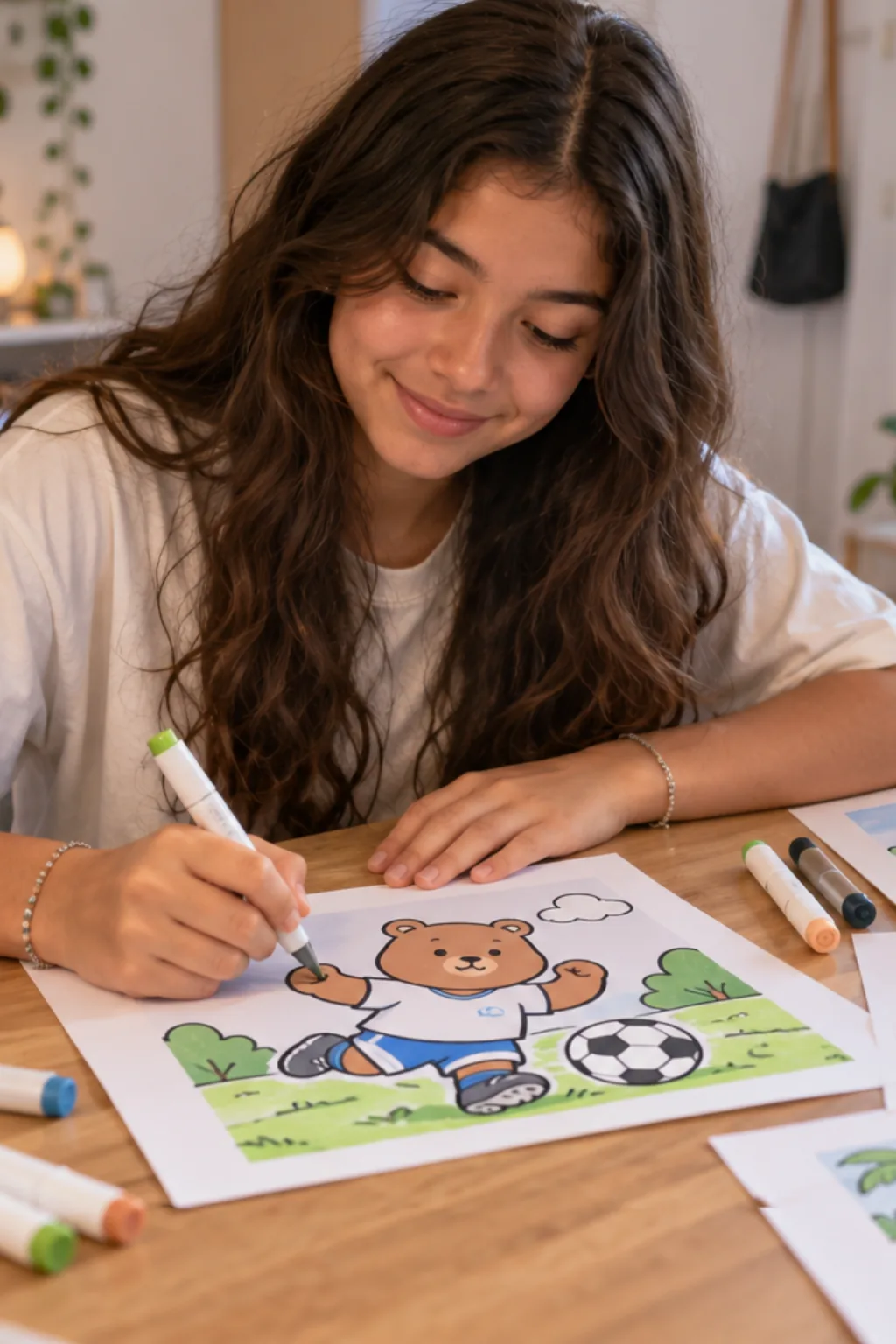 desenhos para colorir — exemplo criado na Desenhos pra Colorir