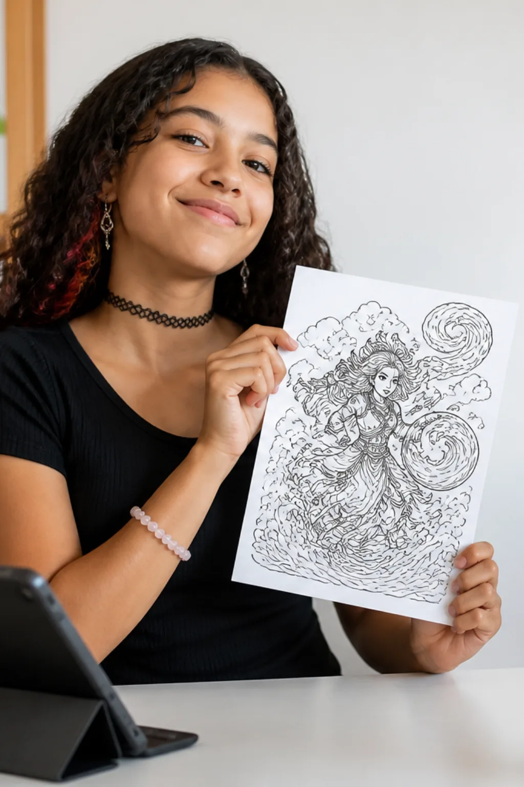 desenhos da série A Lenda de Korra para colorir - 1