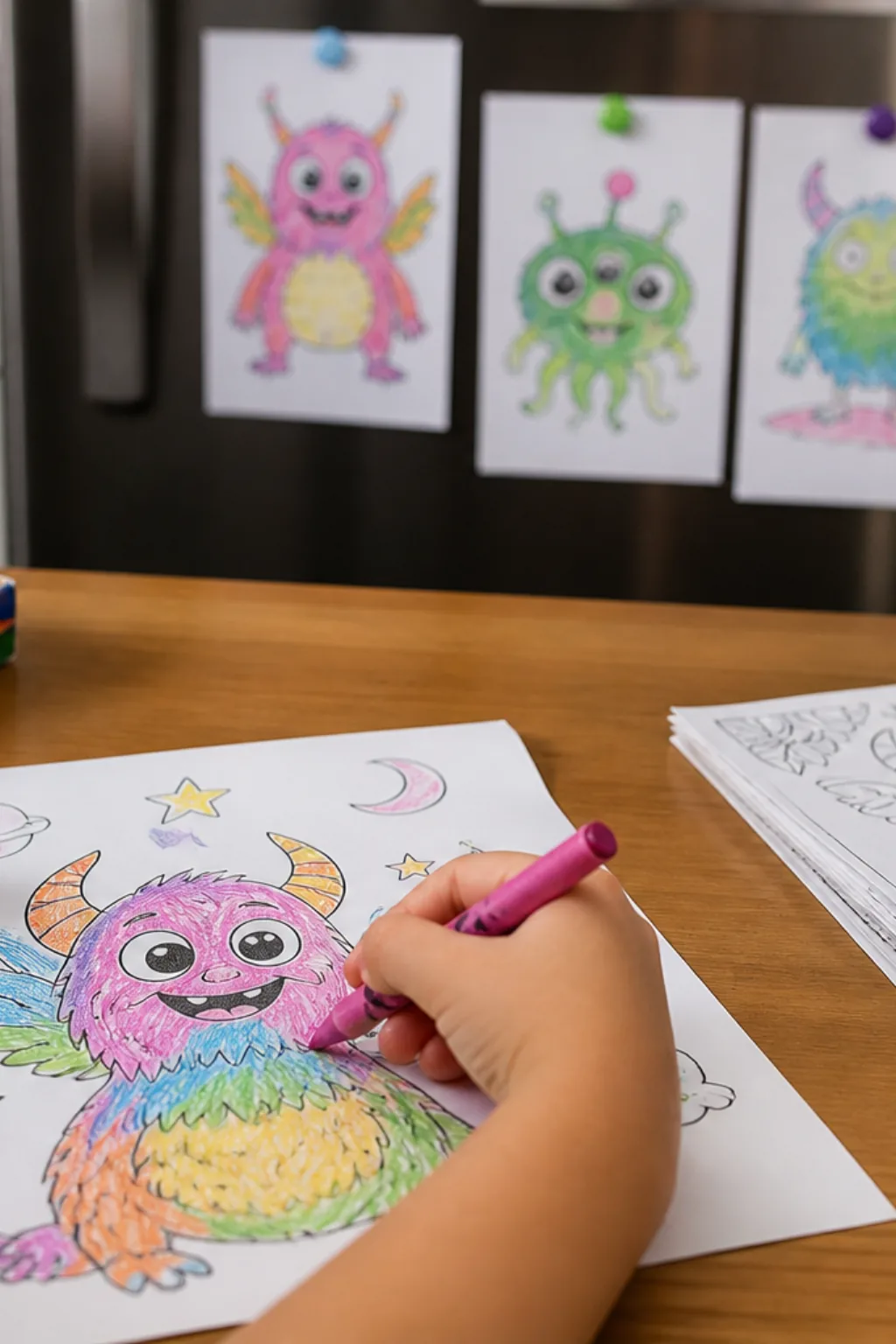 desenhos do filme Amigos Imaginários para colorir - 2