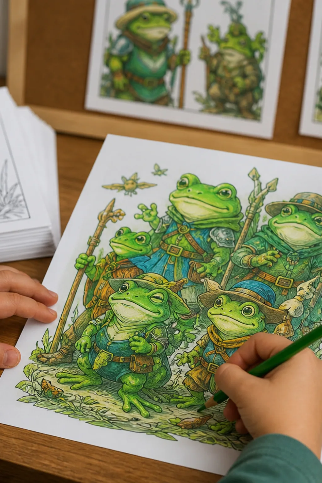 desenhos de Amphibia para colorir - 2