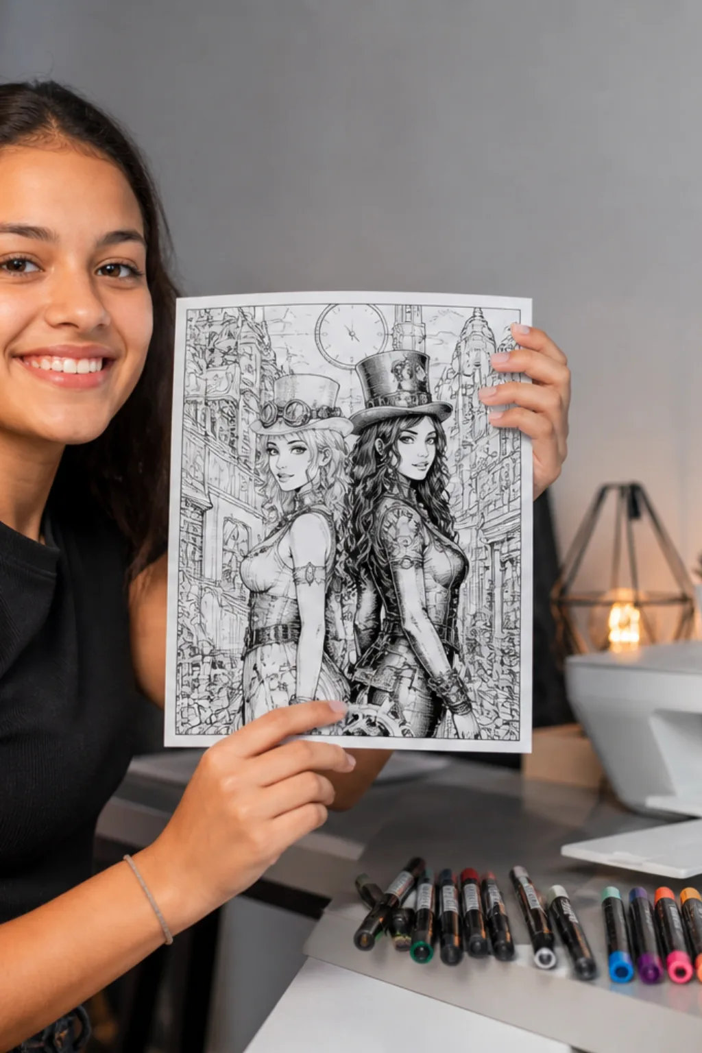 desenhos de Arcane para colorir - 1