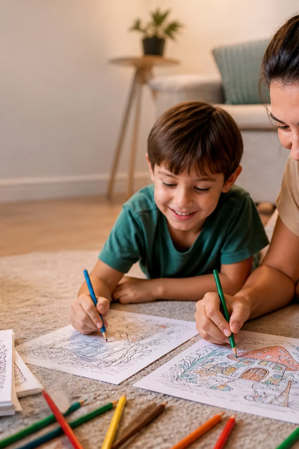 desenhos de Arthur e os Minimoys para colorir — exemplo criado na Desenhos pra Colorir
