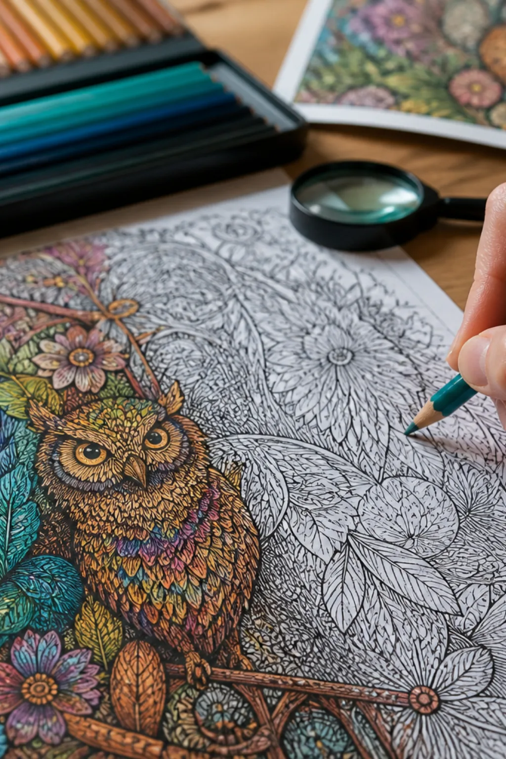 desenhos de fantasia avançados para colorir - 2