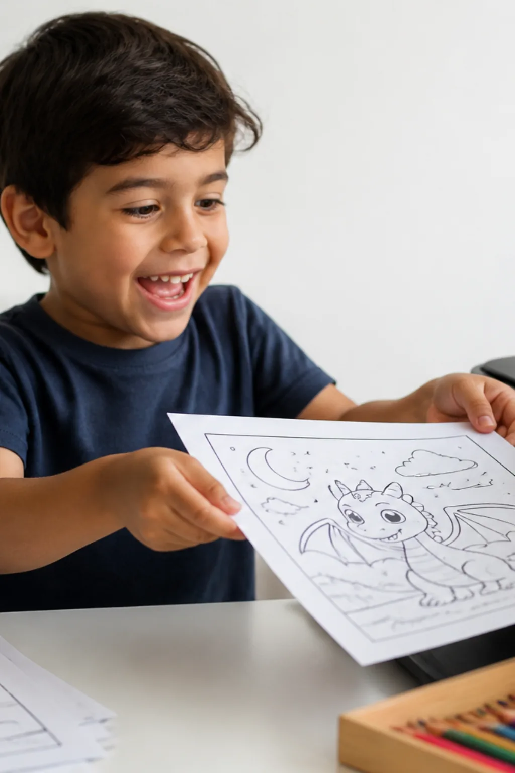 desenhos do banguela para colorir - 1