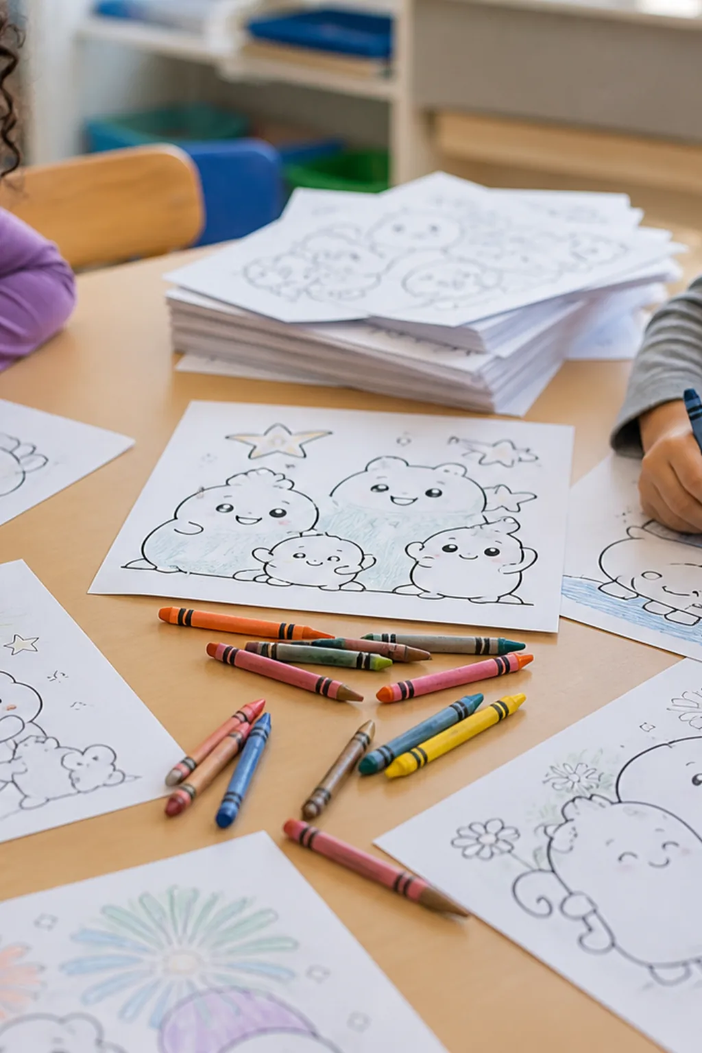 desenhos do Barbapapa para colorir - 2