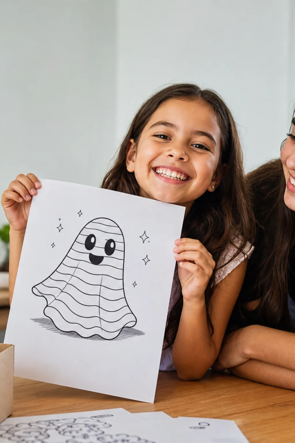desenhos de Beetlejuice para colorir — exemplo criado na Desenhos pra Colorir