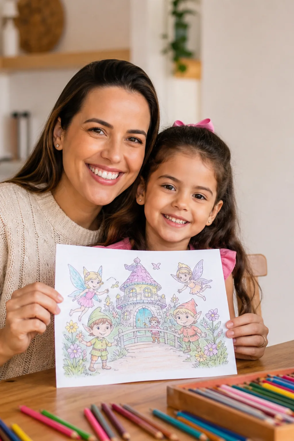 desenhos de Ben e Holly para colorir - 1