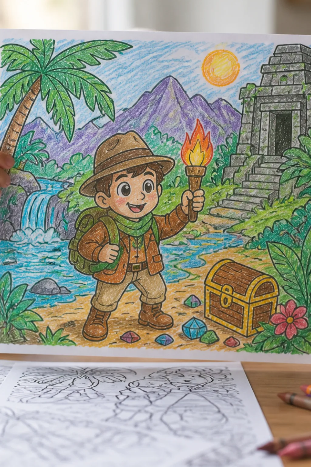 desenhos de Bo em Ação para colorir - 2