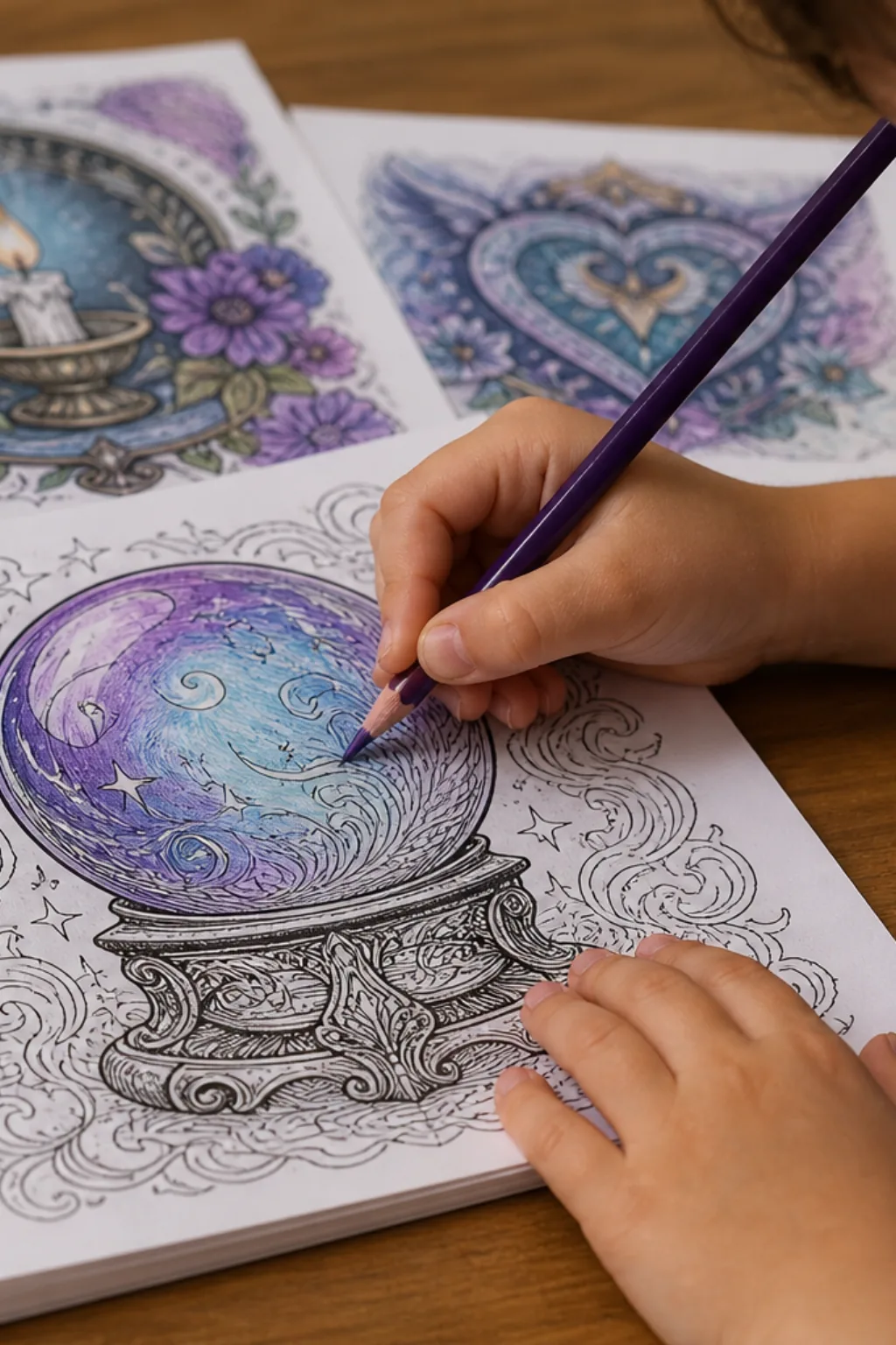 desenhos de bola de cristal para colorir - 2