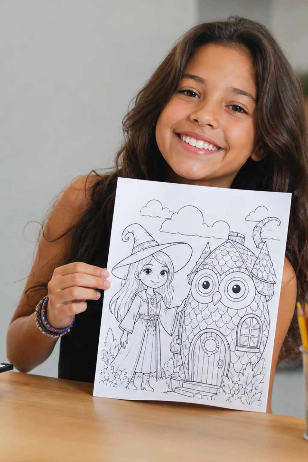 desenhos da Casa Coruja para colorir - 1