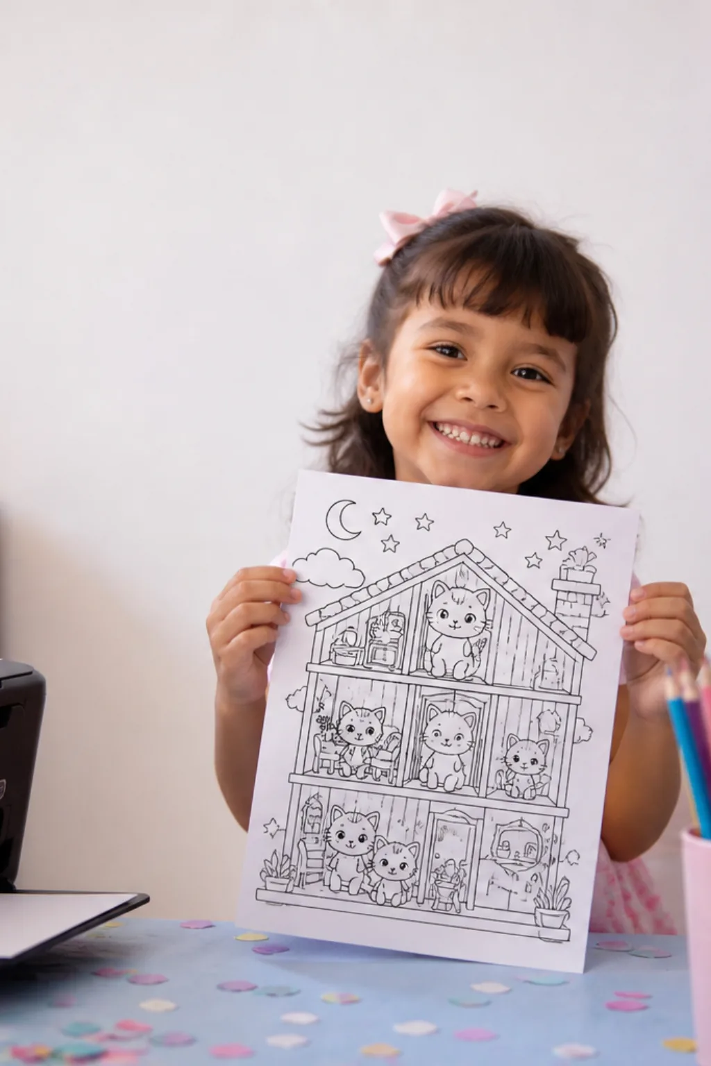 desenhos da Casa Mágica da Gabby para colorir - 1