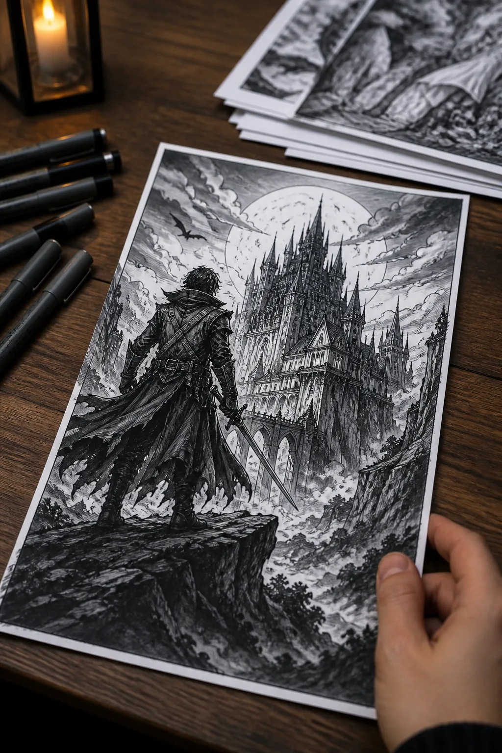 desenhos de Castlevania para colorir - 2
