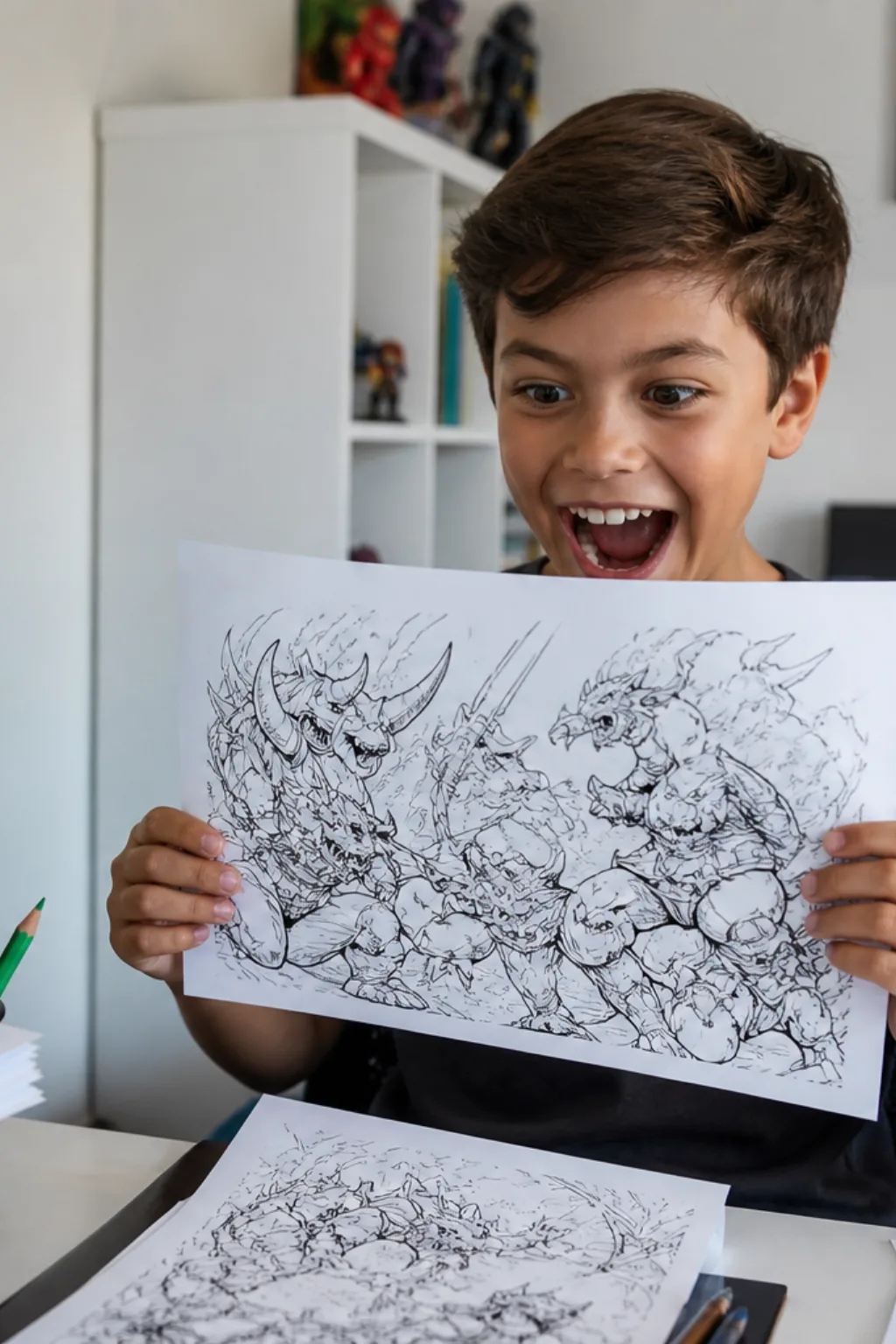 desenhos de Chaotic para colorir - 1