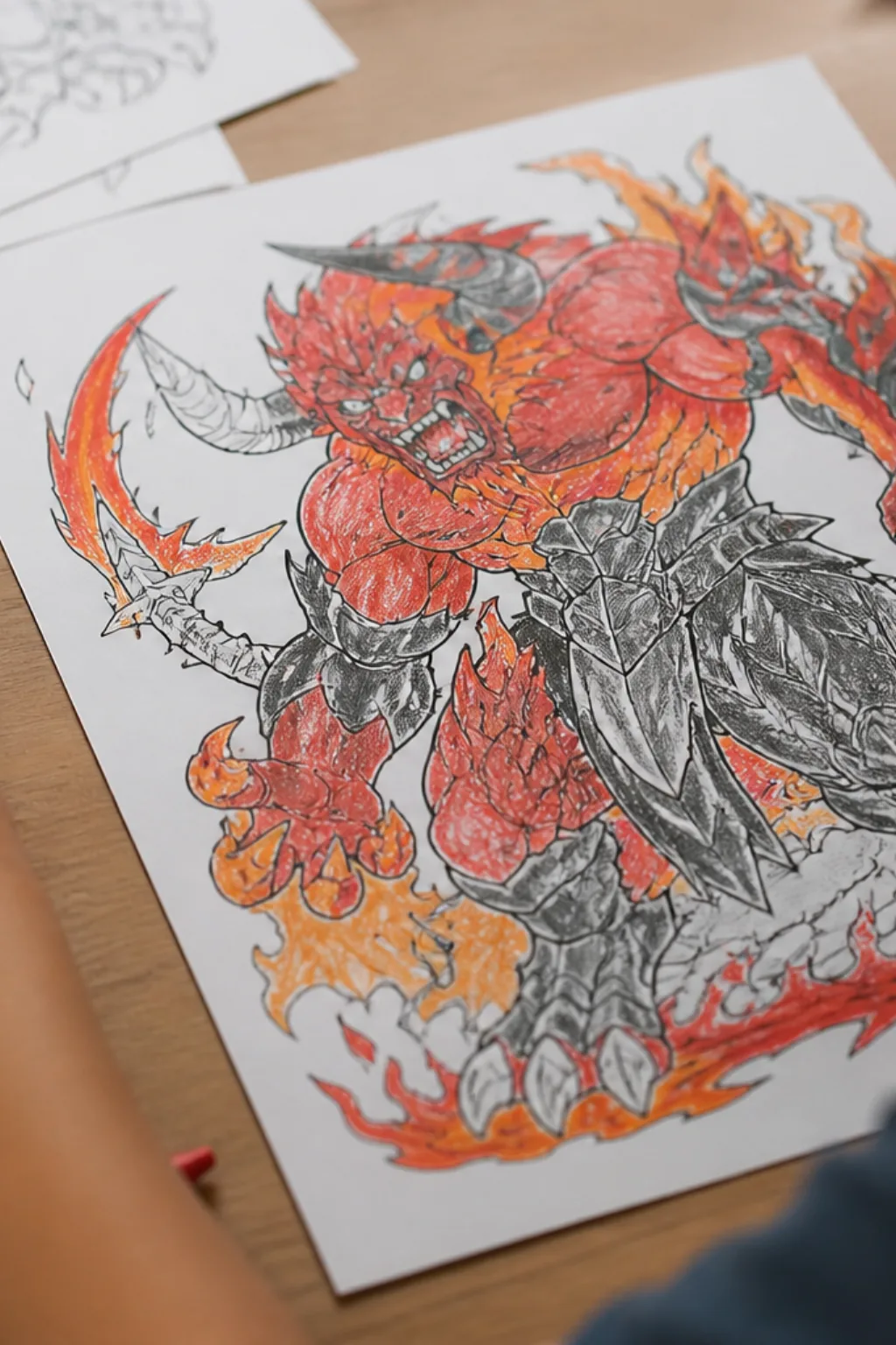 desenhos de Chaotic para colorir - 2