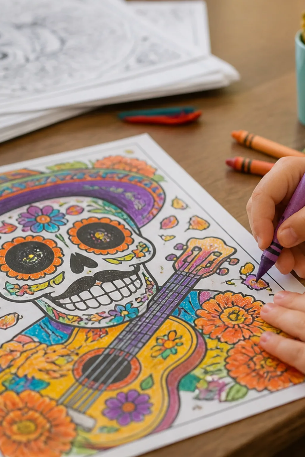 desenhos do filme Coco para colorir - 2