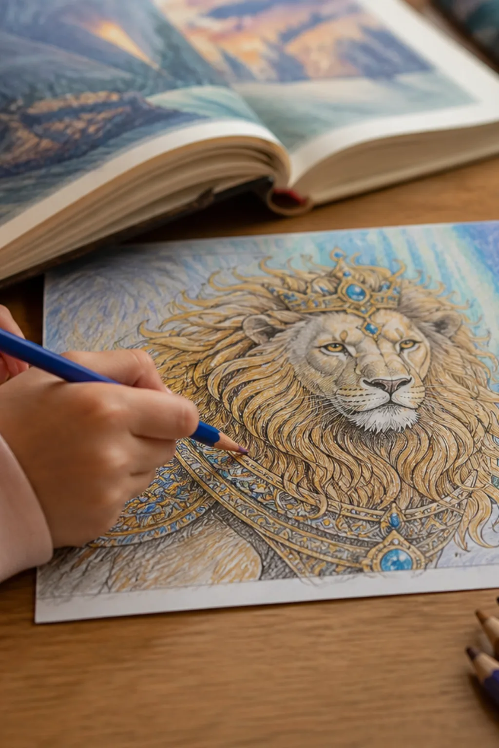 desenhos das crônicas de nárnia para colorir - 2