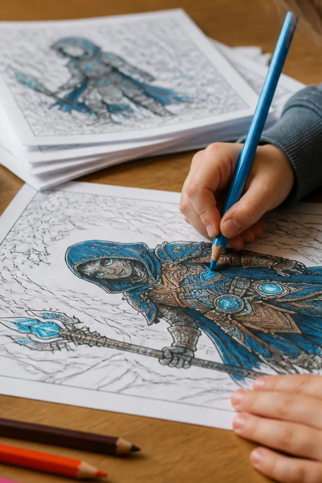 desenhos de Daniel, o Caçador de Magia, para colorir - 2