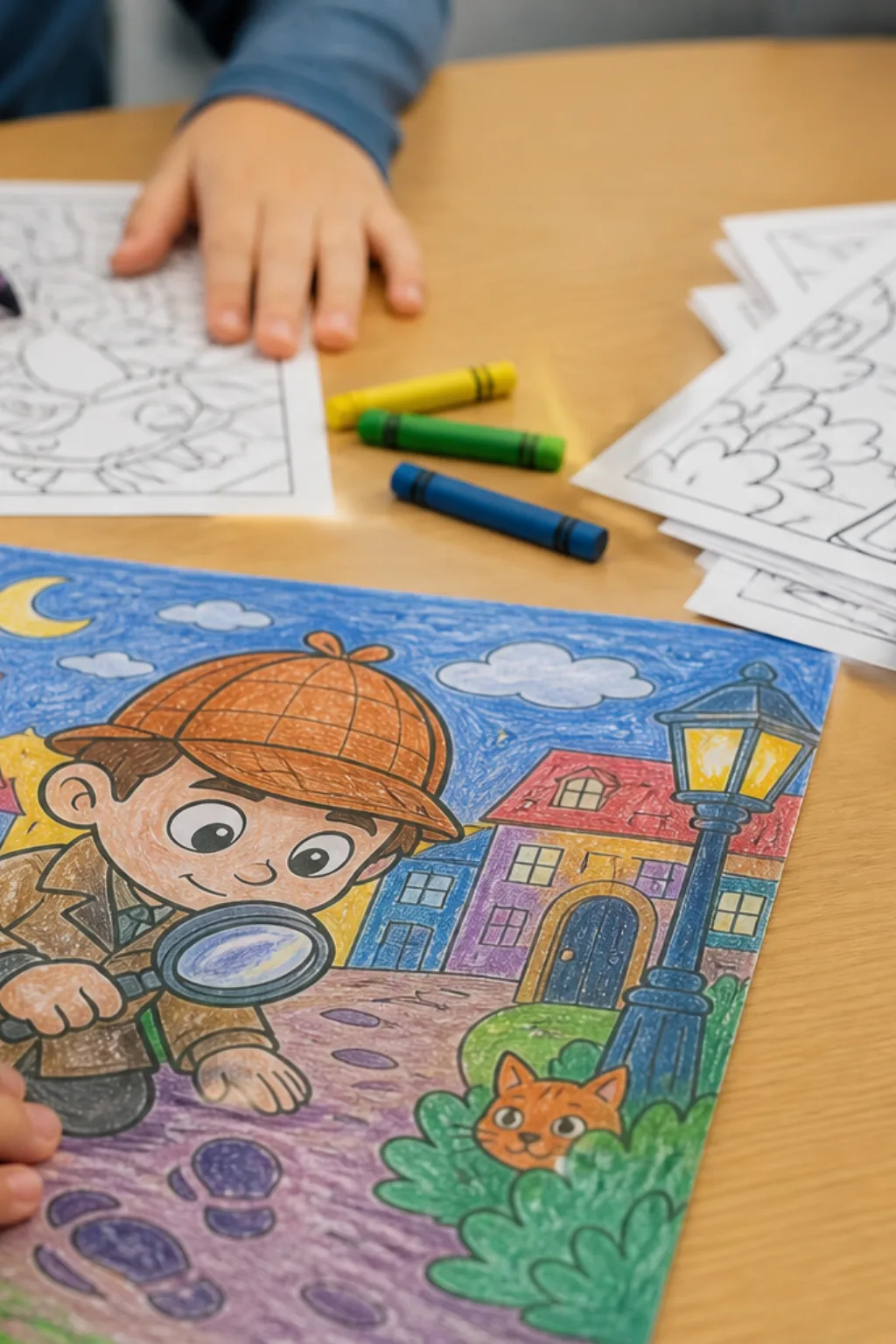 desenhos dos Detetives do Prédio Azul para colorir - 2