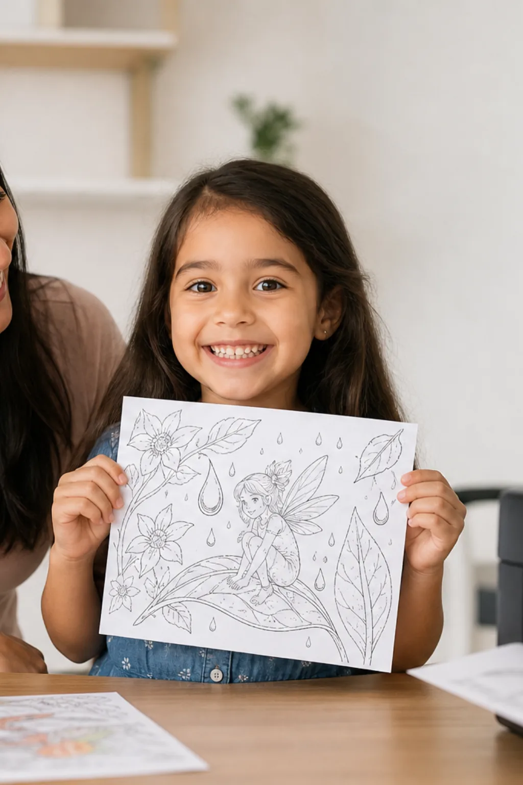 desenhos de Dew Drop Diaries para colorir — exemplo criado na Desenhos pra Colorir