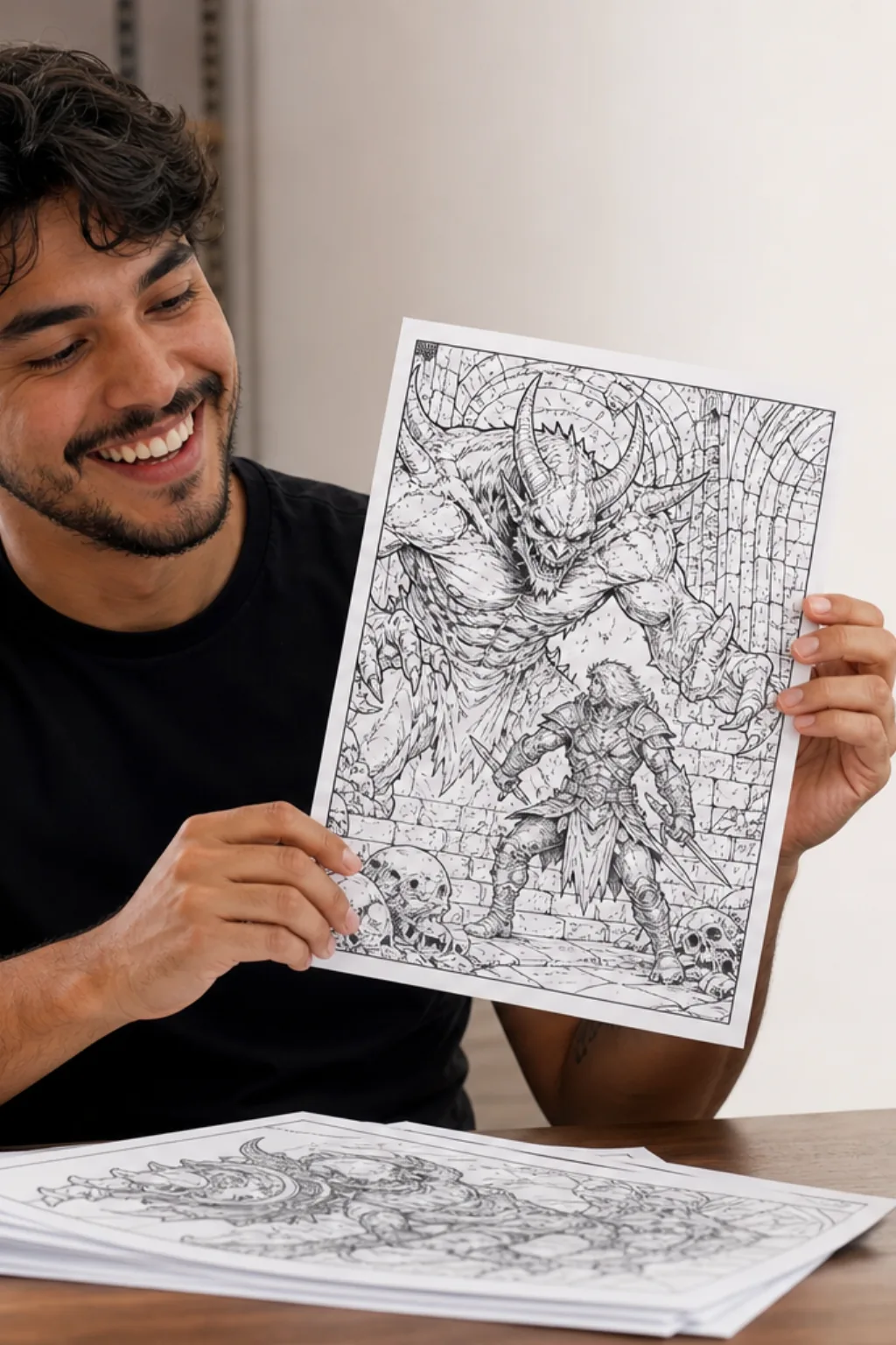 desenhos de Diablo para colorir - 1