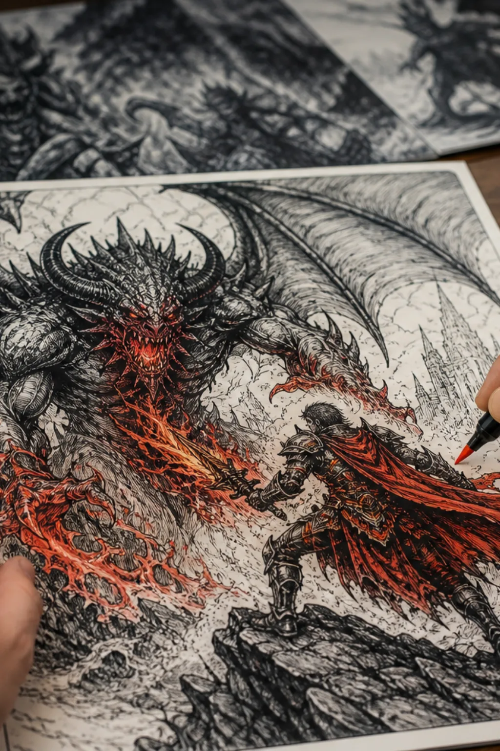 desenhos de Diablo para colorir - 2