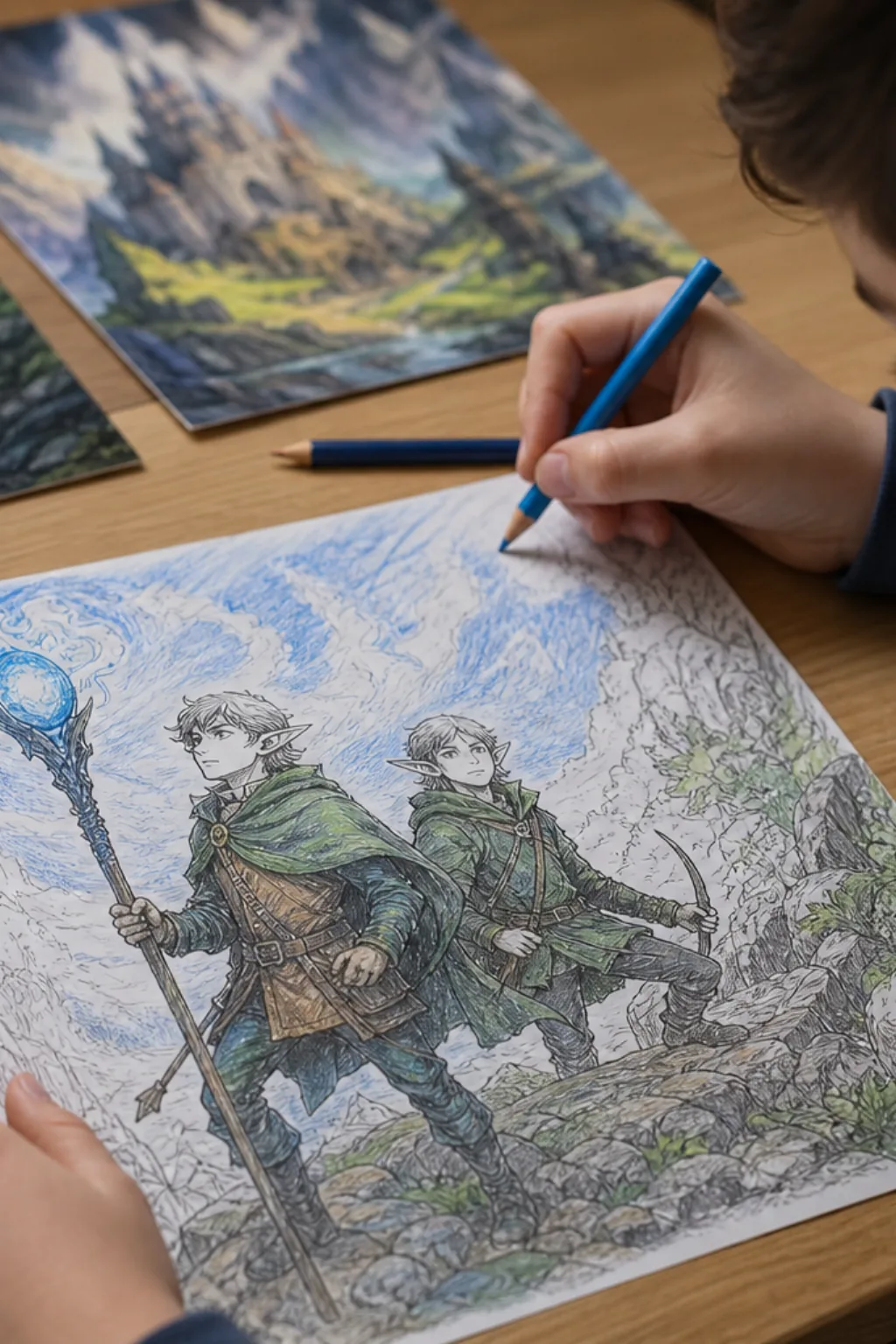 desenhos do filme Dois Irmãos: Uma Jornada Fantástica para colorir - 2