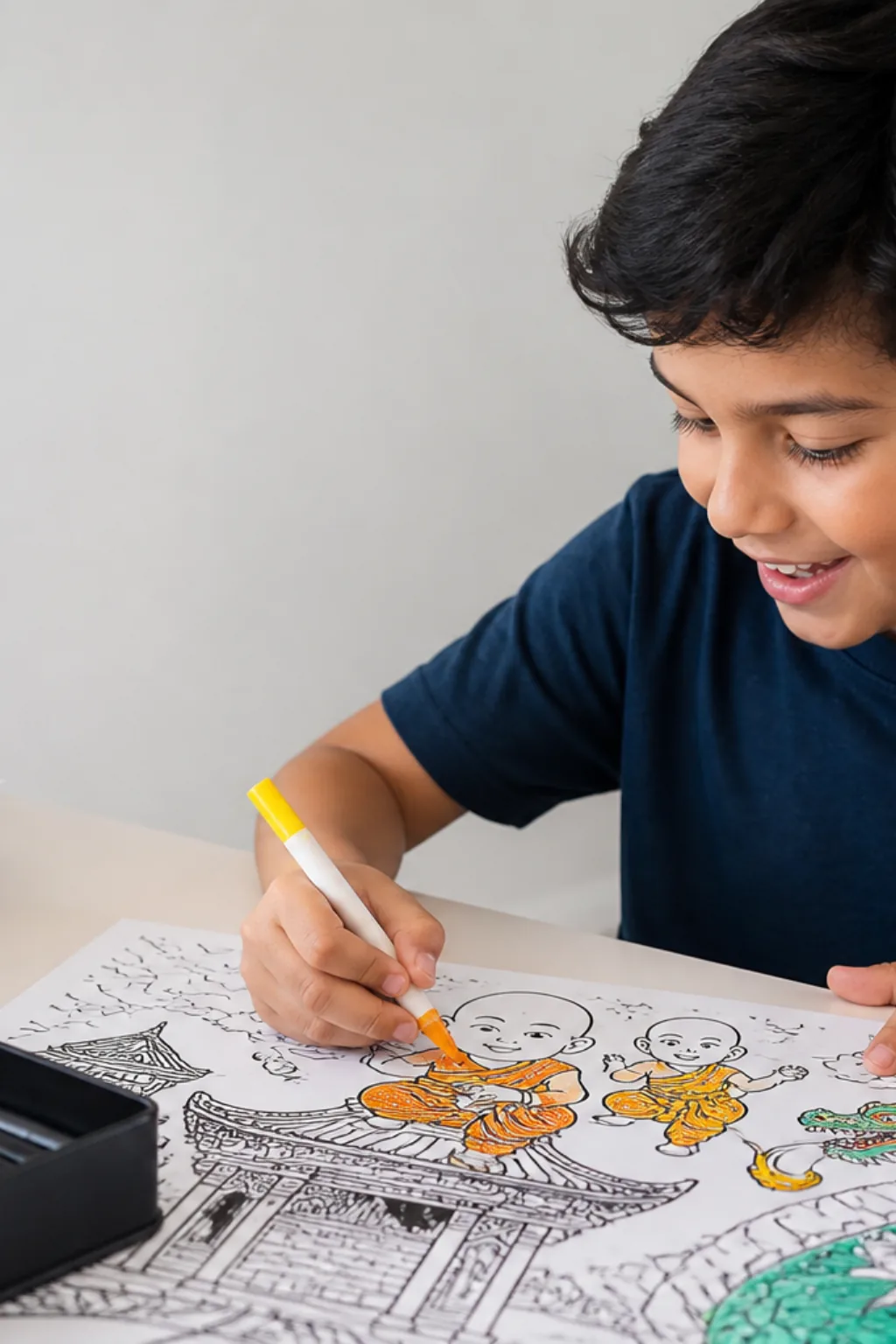 desenhos de Duelo Xiaolin para colorir - 1