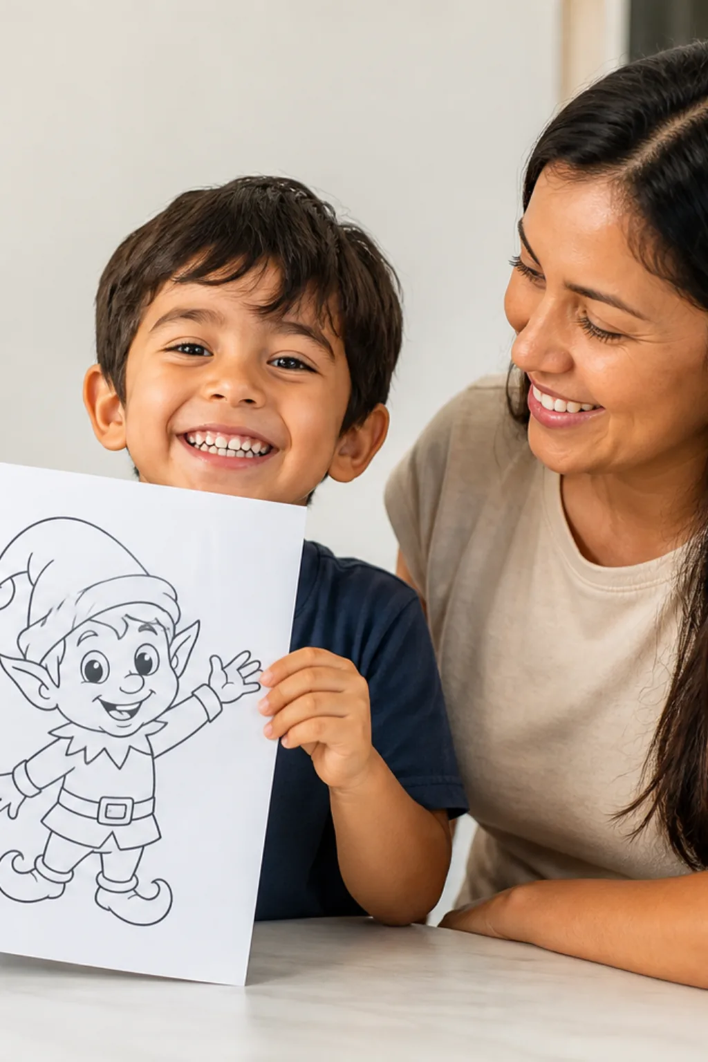 desenhos de duende para colorir - 1
