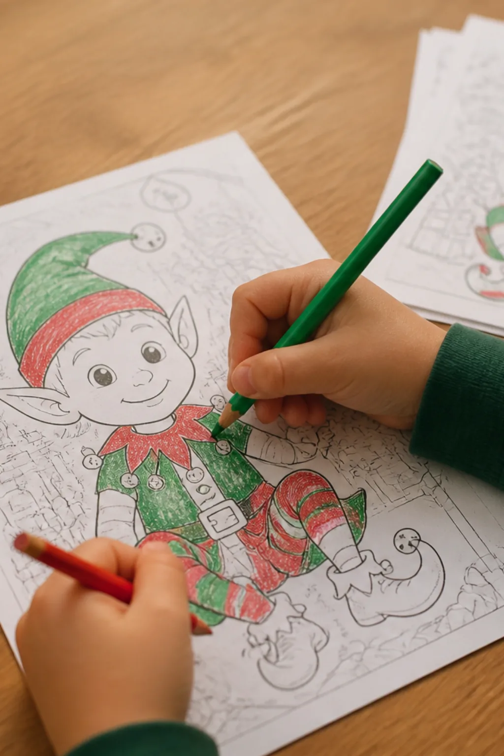 desenhos de duende para colorir - 2