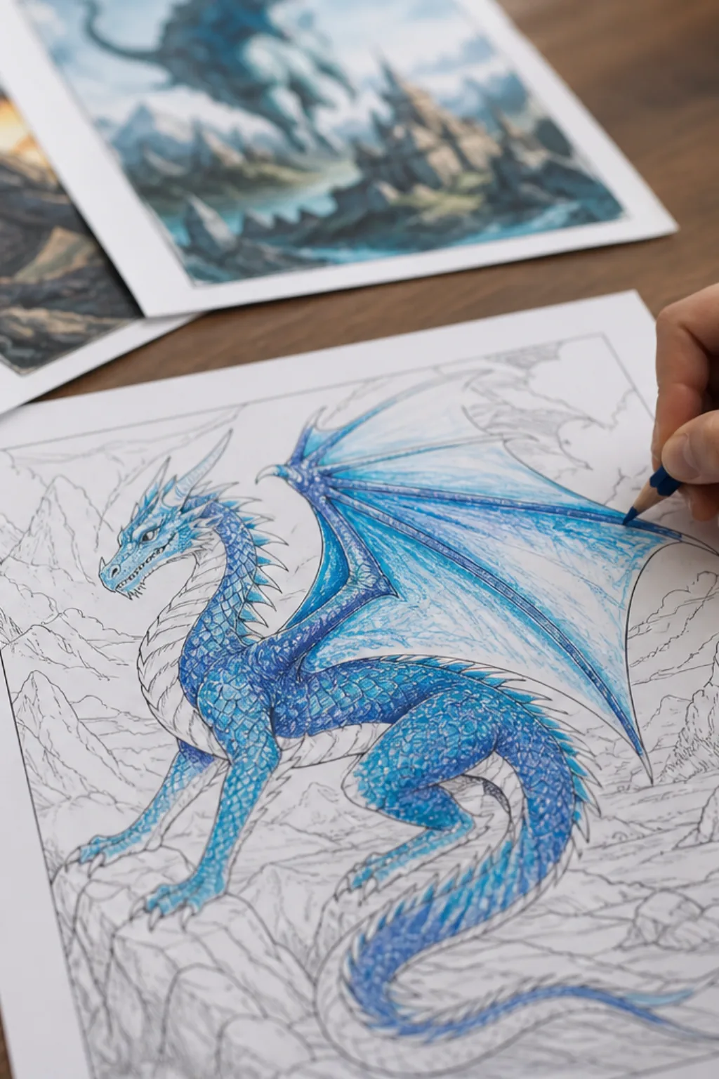 desenhos do Eragon para colorir - 2