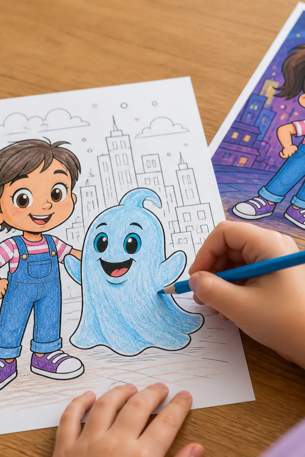 desenhos da série A Fantasma e Molly McGee para colorir - 2